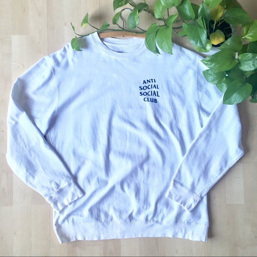 ANTI SOCIAL SOCIAL CLUB Crew Neck Sweatshirt XL - Picture 6 of 8